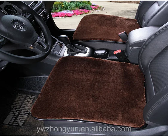 
Car Seat Cushion Car Plush Square Pad Cashmere Square Cover Keep Warm in Cold Winter 