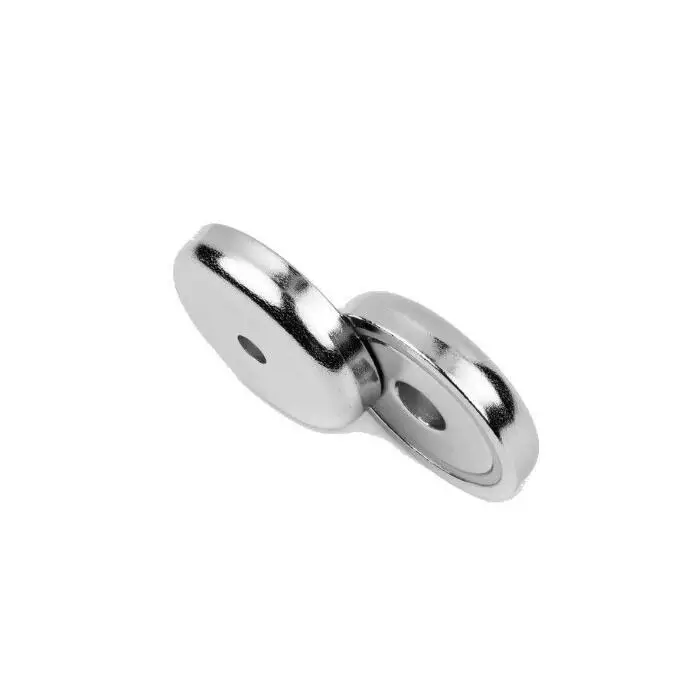 Hot in Market Sintered Neodymium Cup Magnet With Ni Coating