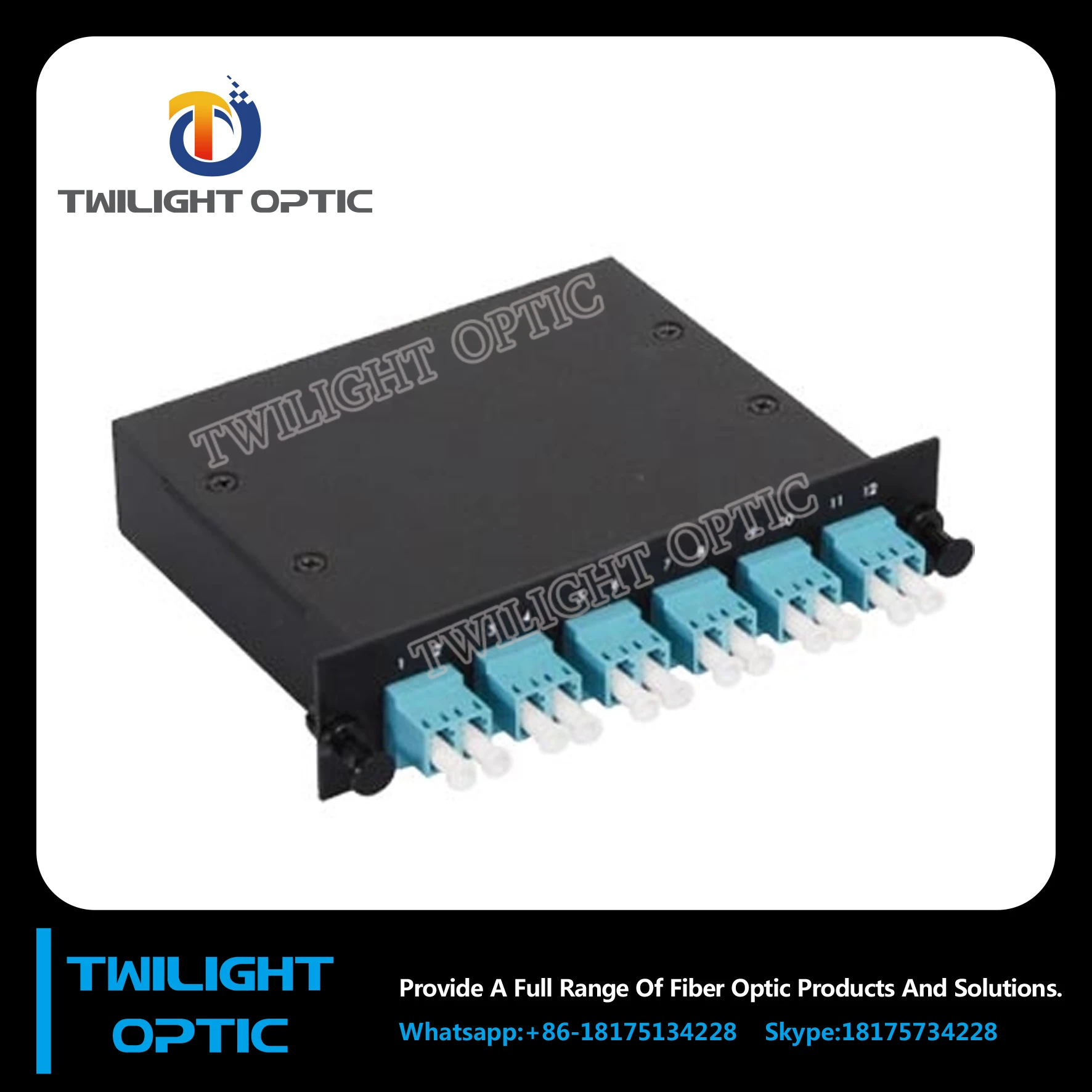 Центр Обработки данных MTP MPO OM3 LC Панель Ящика