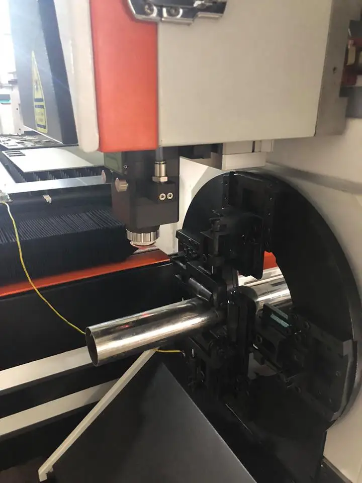Golden Laser Fiber Metal Tube And Sheet Metal Cutting Machine Distributor / Agent Wanted
