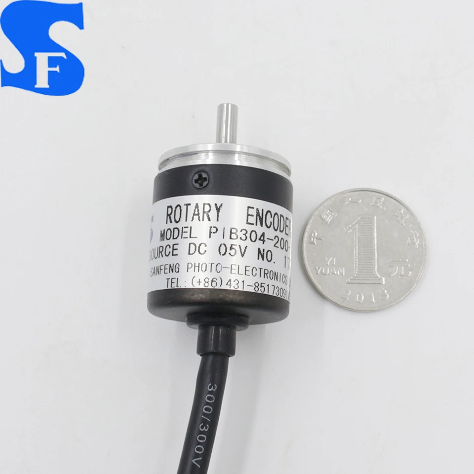 PIB254-200-E05C 25mm diameter 4mm shaft mini type rotary encoder