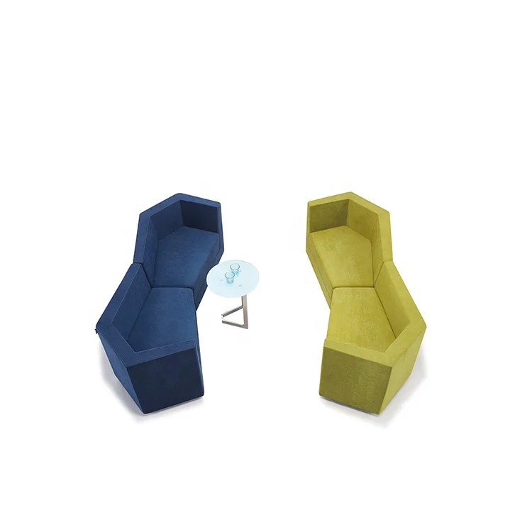 Мебель для ресепшн, тканевый диван foshan, современный секционный диван