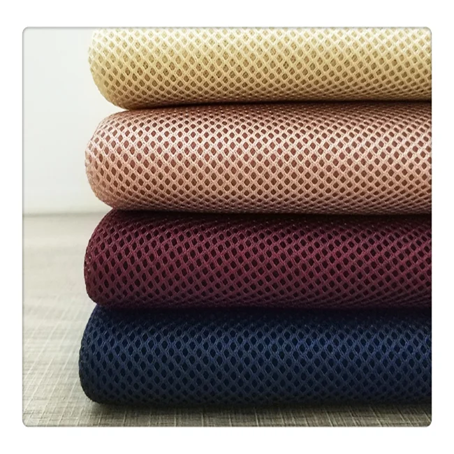100 polyester 180g 3d mesh fabric for hat