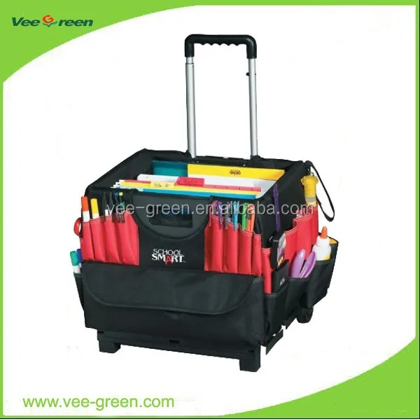 Plastic Pack&Roll Cart with Lid