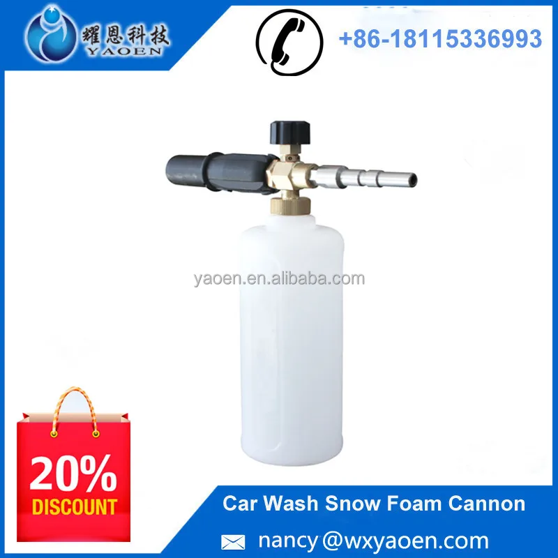 2016 Оптовая Снег Пена Пушка Генератор Пены Для Мойки Автомобилей и Очистки