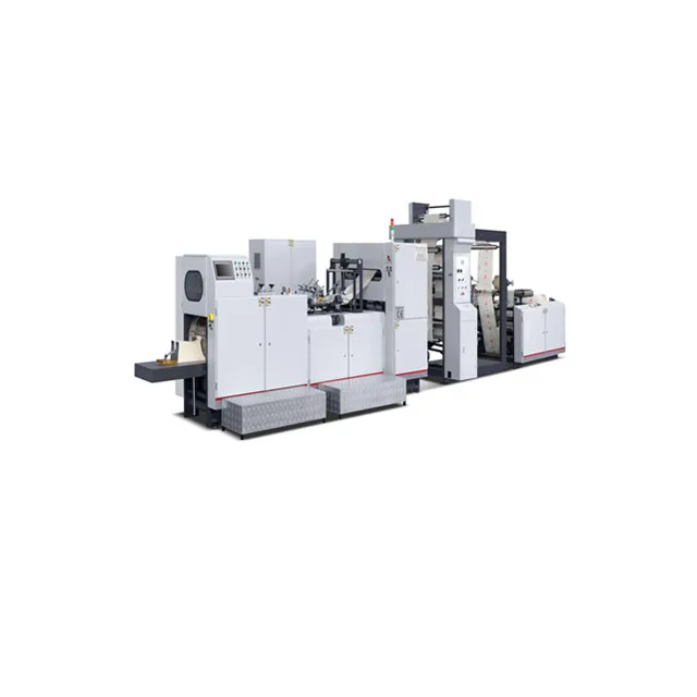 Автоматическая высокоскоростная многофункциональная машина для производства бумажных пакетов для хозяйственных сумок