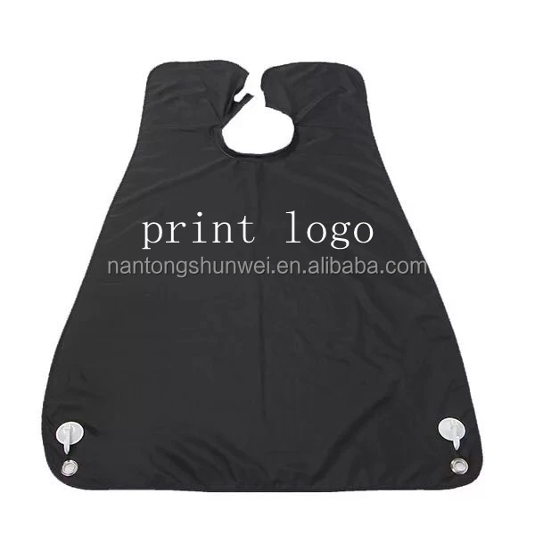 hot selling cutting beard apron cape for shaving hair beard hair catcher
