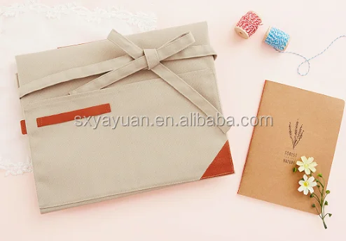 sale customized kids apron/children canvas aprons / kids