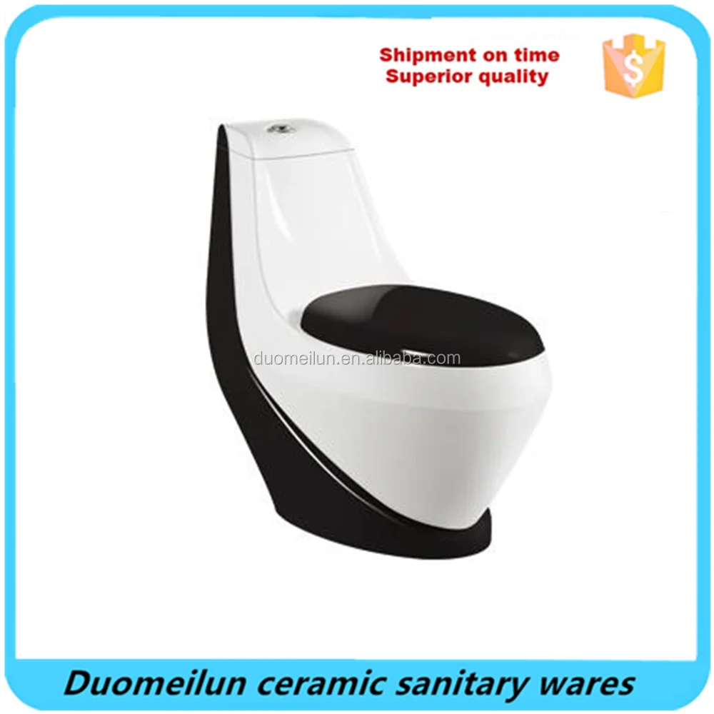 Bathroom Sanitary Ware Water Closet/Ceramic Washdown Color WC One Piece Toilet Bowl