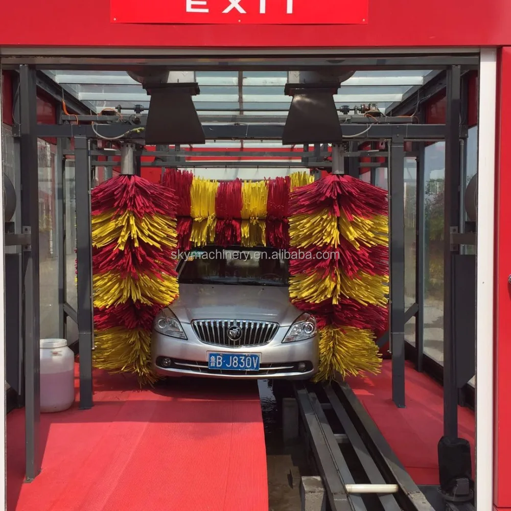 High quality automatic gantry type car washing machine system price/CE