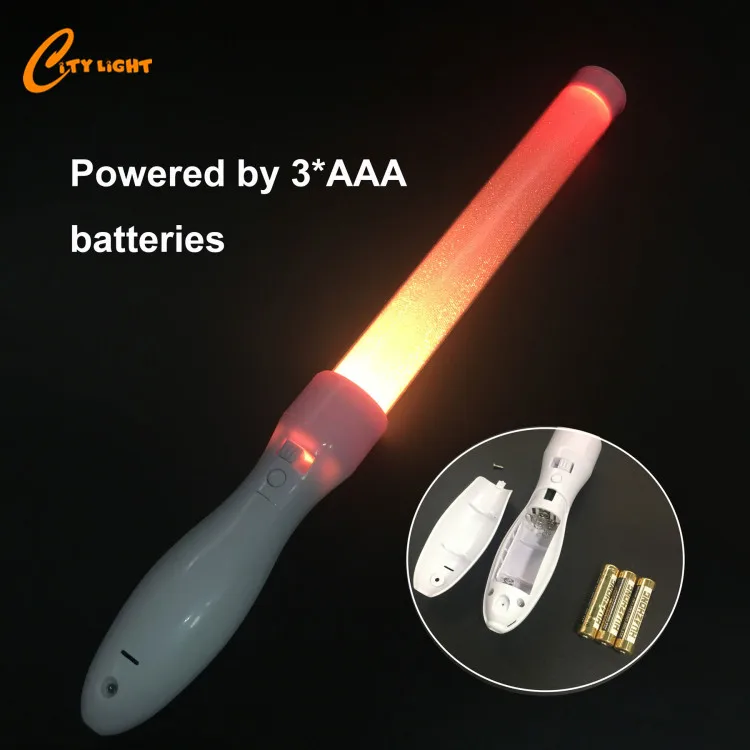 2018 event and party flashing light remote controlled led stick