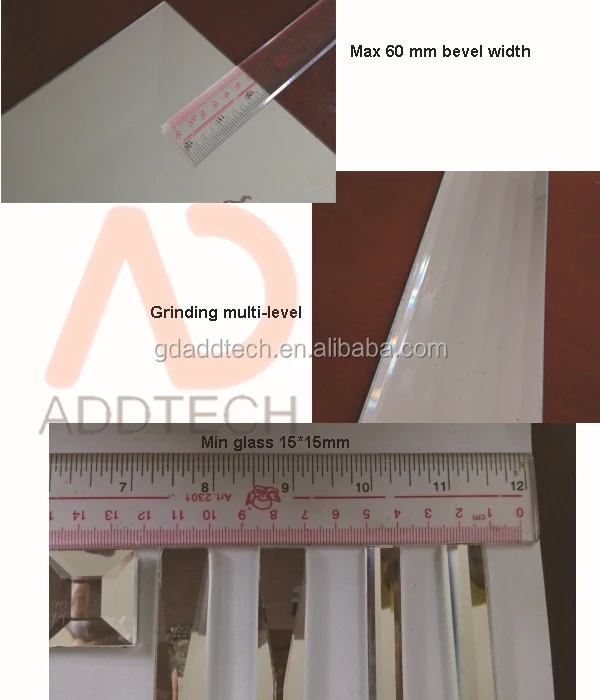 
mini mirror glass machine / bevel glass machine / grinding machine 