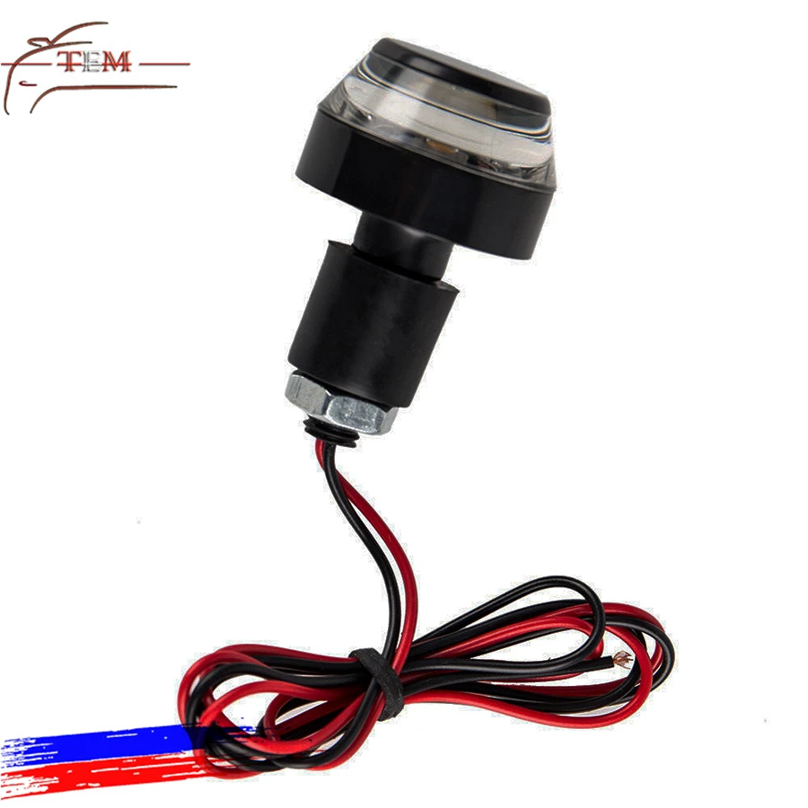 Руле велосипеда свет светодиодные фары для мотоцикла harley для руля велосипеда байка для Включите свет сигнал поворота света безопасности