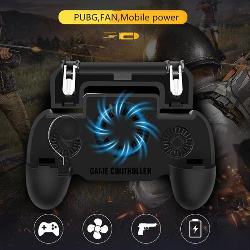 2019 new products phone holder, SP tablet controller 4 in 1 joystick for smartphone, Mobile Holder Stand 2000 mAH Power