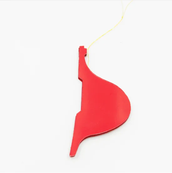 Red Hanging Shaped Paper Honeycomb Balls Christmas/ Chinese New Year Decoration Supplies Size 11x13cm wholesale