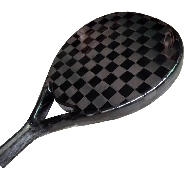 Custom high quality 3k 12K 18K graphite and carbon beach paddle tennis  racket OEM  China manufacturer 4021