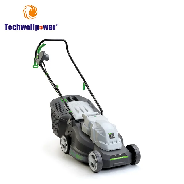 Portable manual ride on electric motor Height Adjustment manual lawn mower