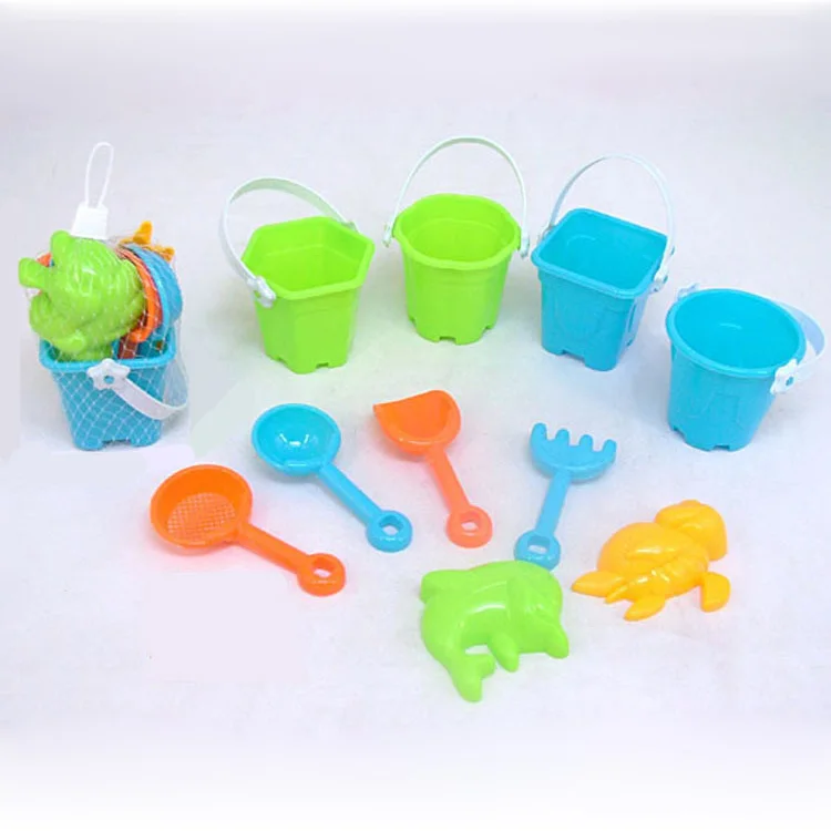 Awesome fun cheap sand bucket and shovel set games kids beach toy