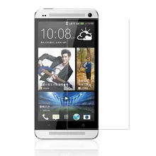 Factory Price 0.33mm 2.5D tempered glass screen protector for htc one M7 free shipping