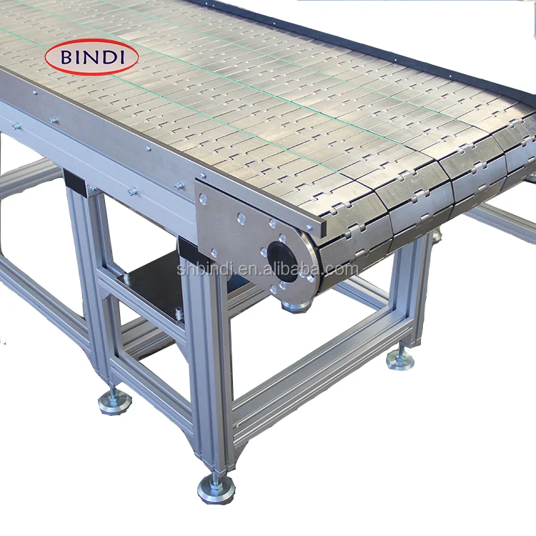 Table Top Accumulation Chain Plate Conveyor