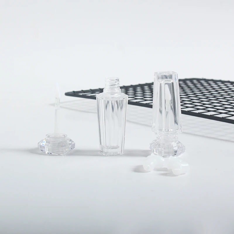 lip gloss tube 6ml cosmetic lip glaze empty bottle