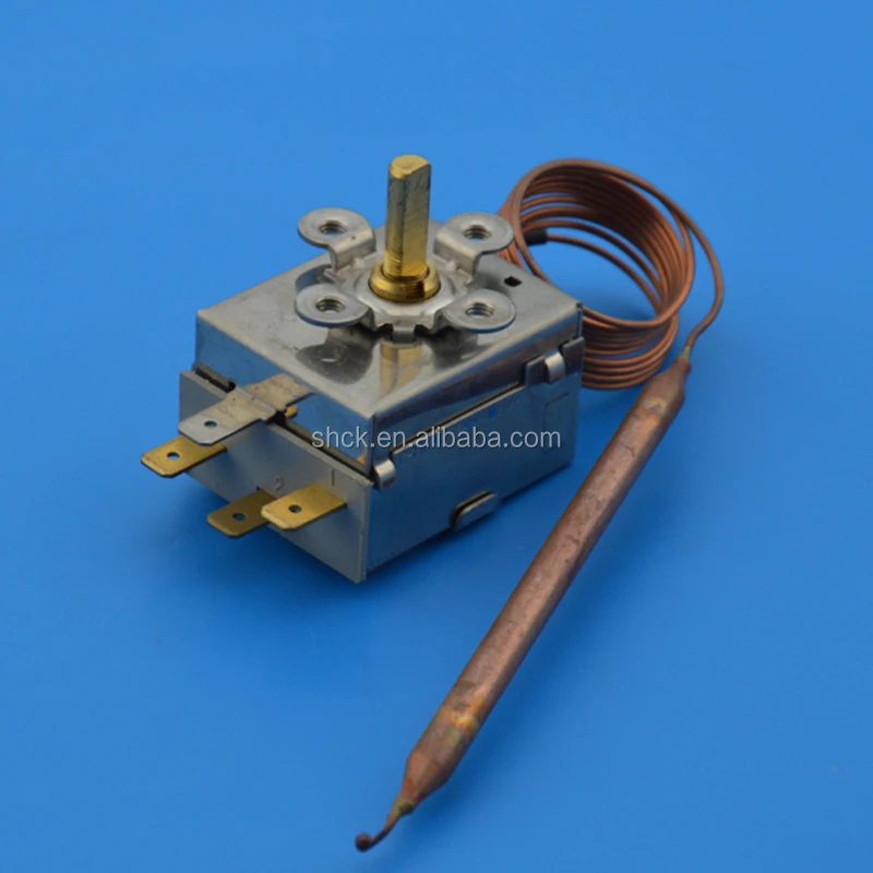 Capillary tube thermostat