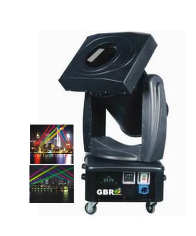 GBR colorful Moving Head Search Light xenon 4000w outdoor sky tracker light