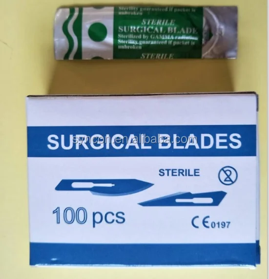 Syncon одноразовые стерилизовать хирургический скальпель лезвия