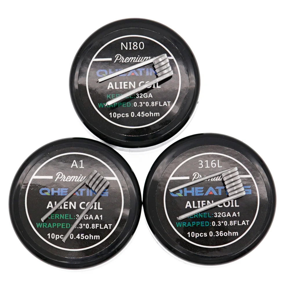 Hot sale Ni80 KA1 316l Alien coil wire with low price
