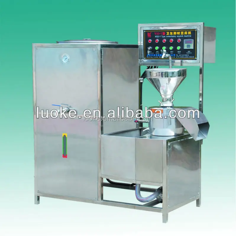 304 stainless steel electric/gas comercial CE soymilk and tofu machine