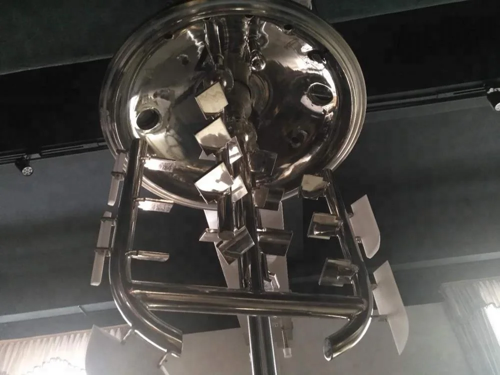 Industrial soap making equipment vacuum emulsifying mixer machine