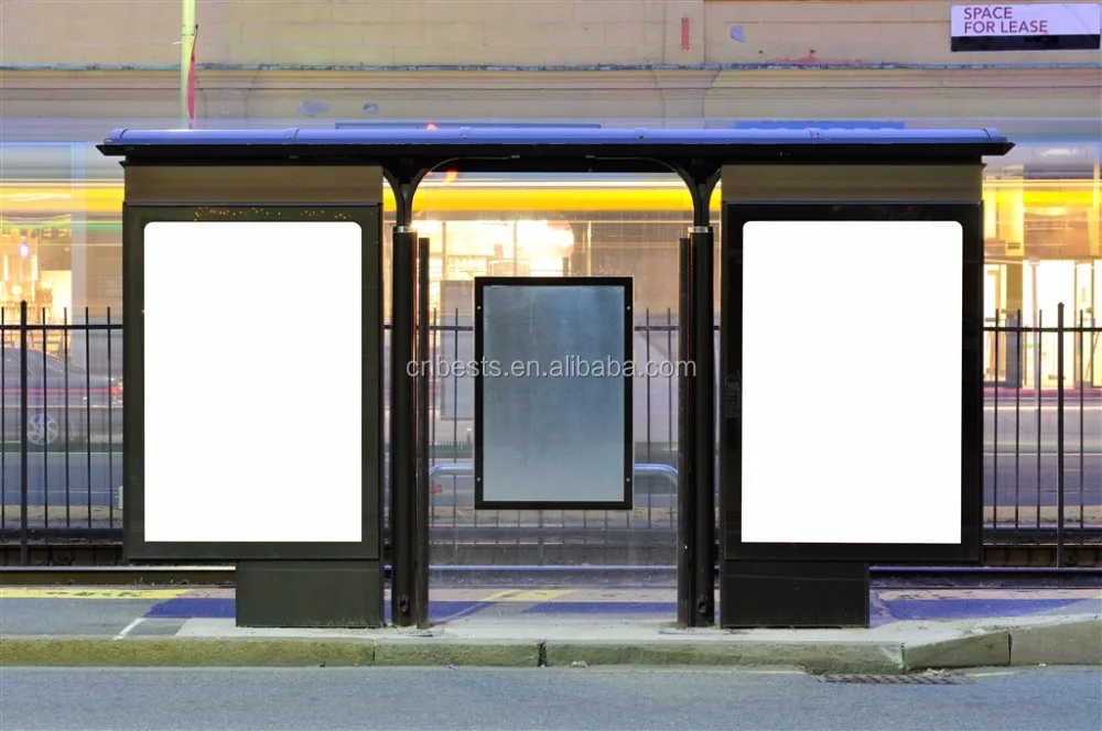 Scrolling advertising rotating light box billboard