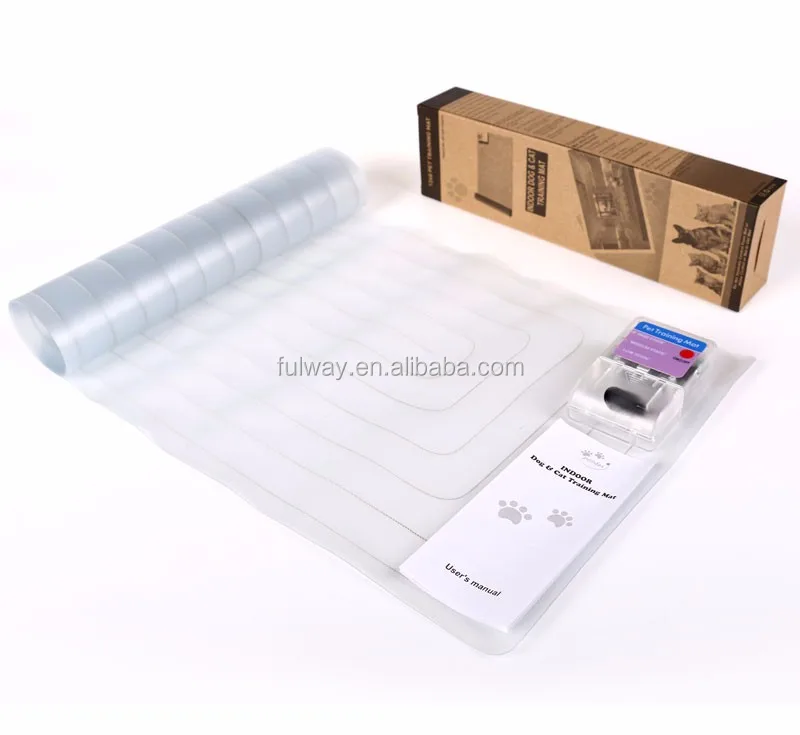 Battery-operated Electronic Static Shock Scat Mat Pet Cat Indoor Training Pad