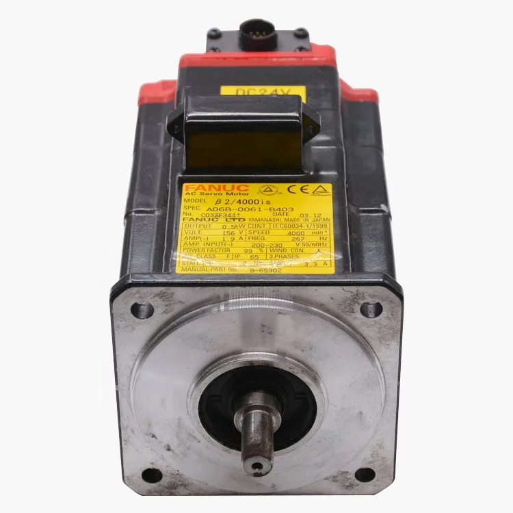 Original New and Used Fanuc Servo Motor A06B-0061-B403