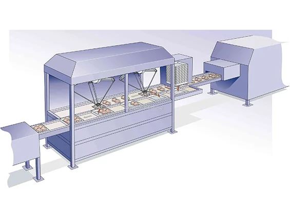 fastest industrial delta robot spider robot