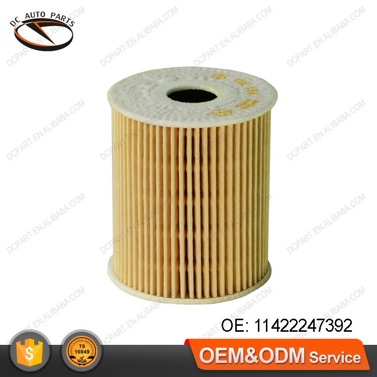Бумажный масляный фильтр в оригинальном качестве 11422247392 оптом для BMW