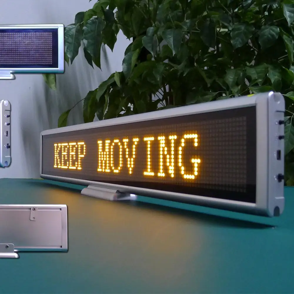 Outdoor Scrolling Display P10 Red Programmable LED Moving Text Sign