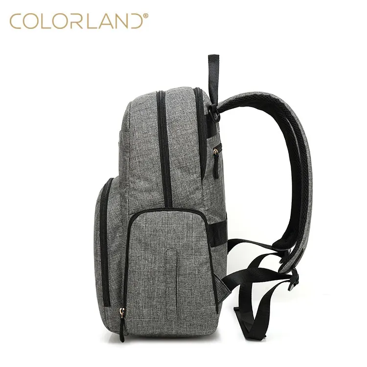 
Insulated Food Container Baby Changing Backpack Mummy Breast Pump Bag 