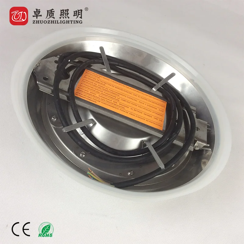 Hot-sale Waterproof AC12/24V RF Remote Control ABS LED Swimming Pool Wall Light Colorful