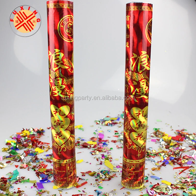 Toy Firework30cm Rose Petal Party Popper and Firecrackers