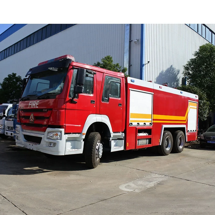 16000Liters HOWO 6X4 fire fighting truck, water tanker fire truck for sales