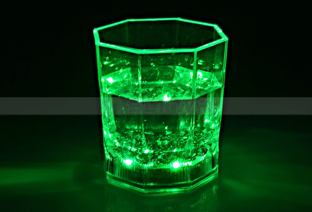 Party Supplies LED Glowing Light Water Sensor Blinking Cup