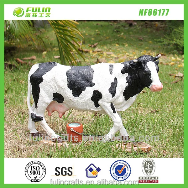 resin cow figurine