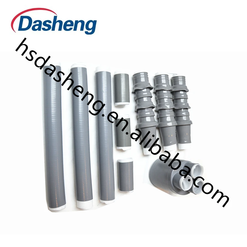 Silicone Rubber Material Full Cable Cold Shrink 11KV Terminal Kit