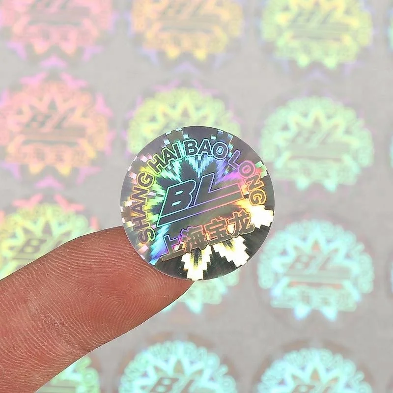 
Free design custom authentic hologram stickers,high quality certificate hologram stickers 