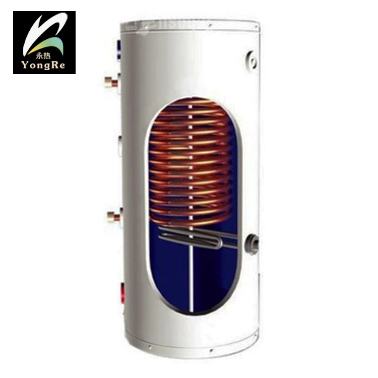 Rooftop split pressurized solar water heater hot water tank