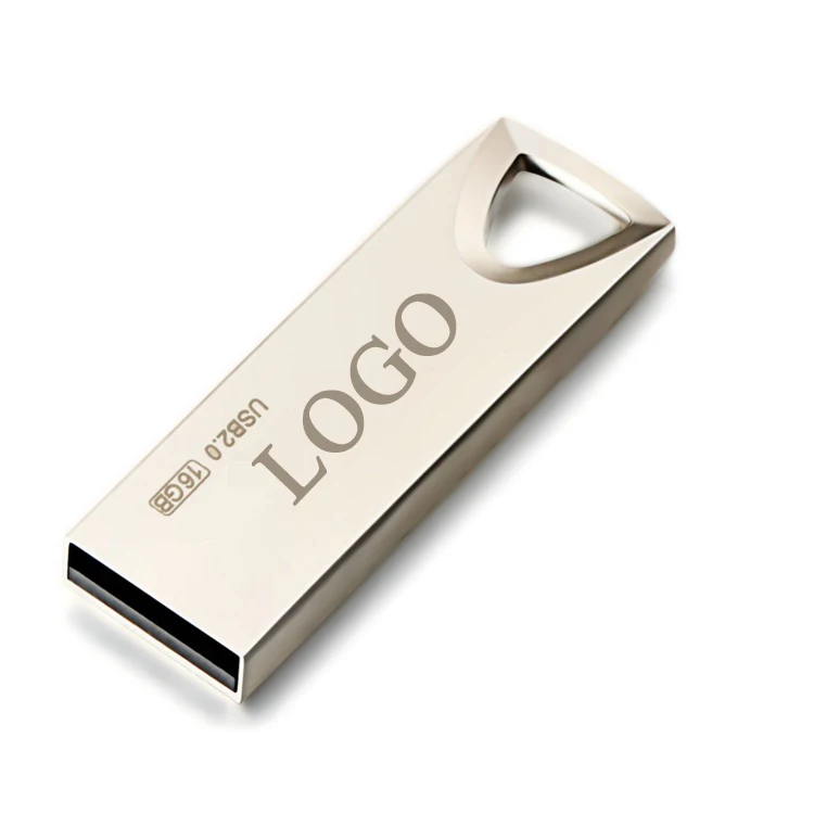 Mini Metal Usb Key 4GB 8GB 16GB 32GB 64GB USB Flash Drive With Logo
