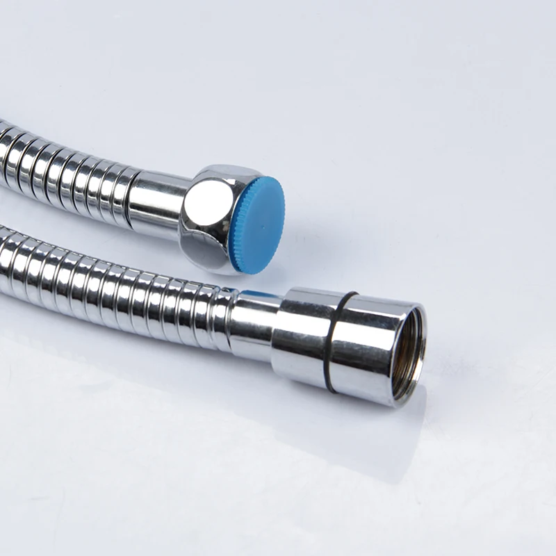 Hot Sale In Middle East 201 Stainless Steel Chrome Plated Double-lock Rotating Nut Shower Hose