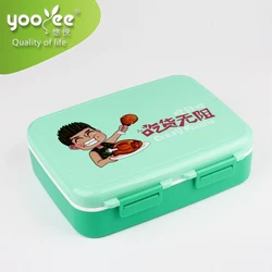 Tiffin Carrier Thermal Lunch Storage Box Storage Boxes & Bins Plastic Rectangle 6 Compartments Modern Multifunction Promise
