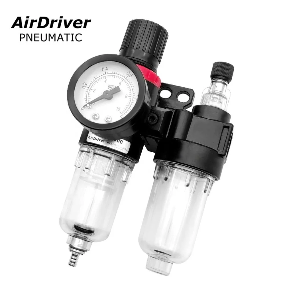 Pneumatic air source treatment Unit AC2000 Airtac Model Pneumatic Filter FRL UNITS